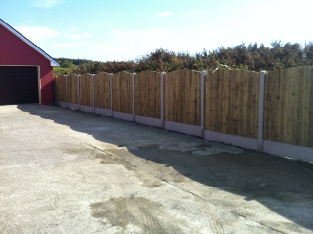 Post and Panel fencing